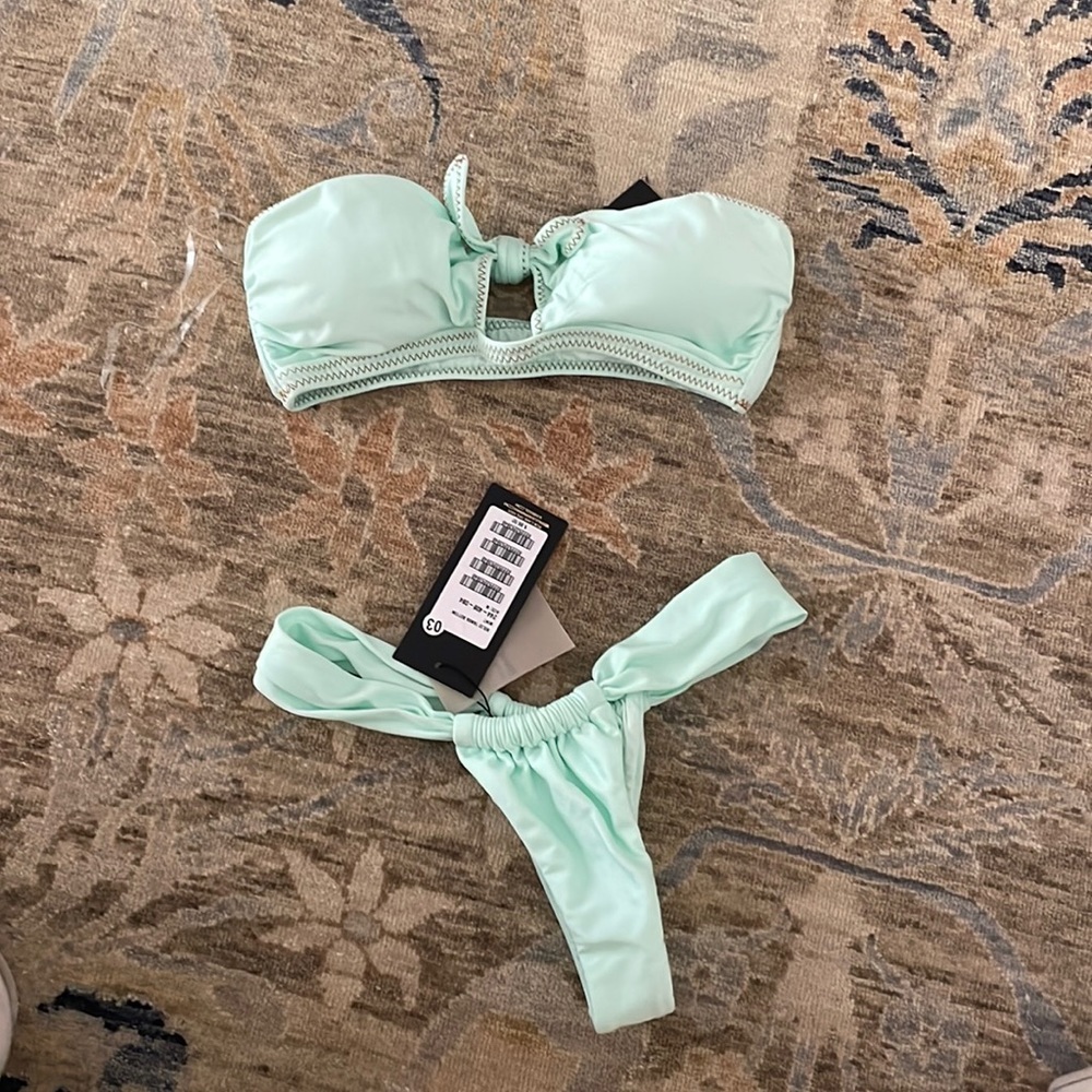 NWT VIX Bikini Mint Green Medium